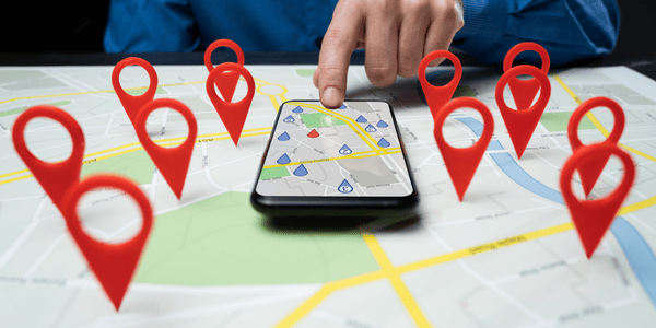 local map pin marker search -find the best local keywords for seo